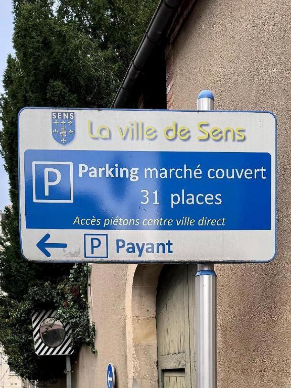 Le Laurencin Sens - L Authentique - Coeur De Ville Εξωτερικό φωτογραφία